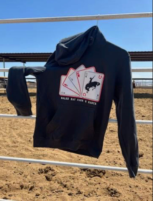 Wild Card Bales Bronc Hoodie